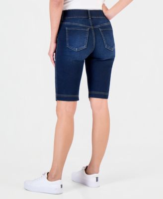 Women's High Rise Pull-On Bermuda Shorts