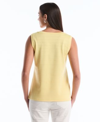 Petite Ottoman Knit Sleeveless Top