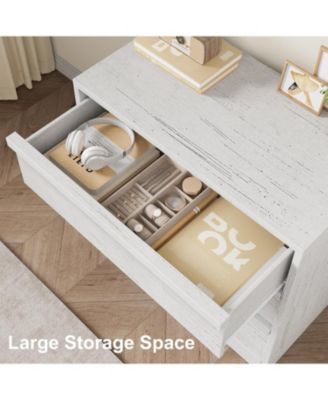 3 Drawer Dresser for Bedroom, Small Modern Dresser Organizer Bedside Table for Living Room