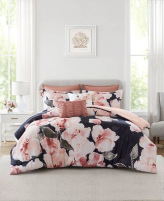 Shanti Breathable Textured All-Season 7-Pc. Comforter Set, King