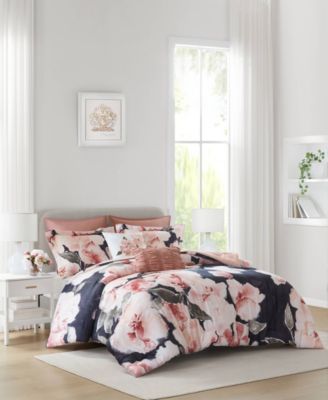 Shanti Breathable Textured All-Season 7-Pc. Comforter Set, Queen