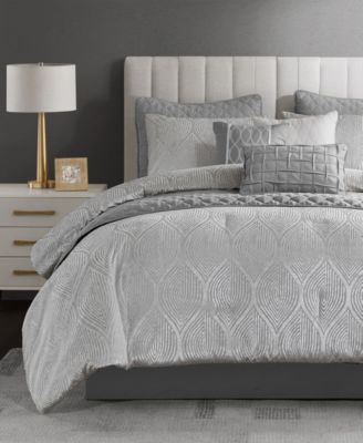 Nocturne Jacquard 10-Pc. Comforter Set, King