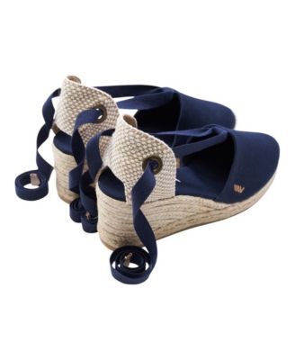 Escala Canvas Espadrille Wedges