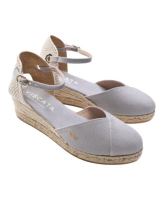 Pubol Canvas Espadrille Wedges