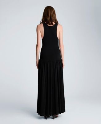 Women's Drop Waist Sweater Dress