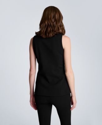 Women's Longline Crewneck Vest