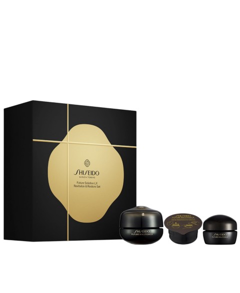 Набор Shiseido Future Solution LX Revitalize and Restore, 3 предмета