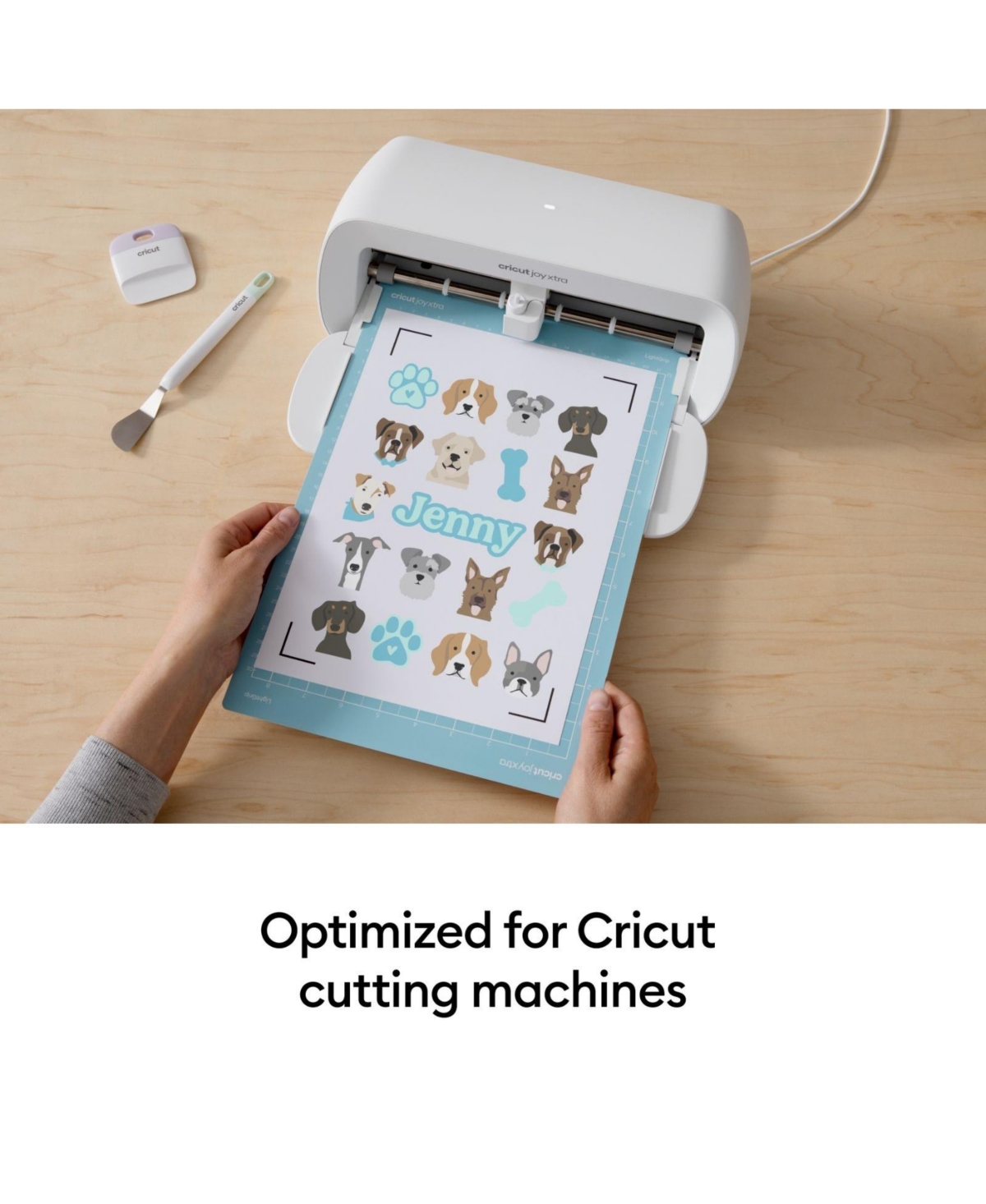 Cricut Joy Xtra Light Grip Machine Mat - 8.5 in x 12 in (4 ct)