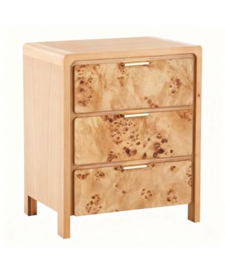Rustic Nightstand, Farmhouse Style, No Assembly, Durable