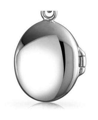 Keepsake Abalone or Mother Of Pearl Shell Oval Tree Of Life Locket Holds Photos Pendant Necklace Sterling Silver