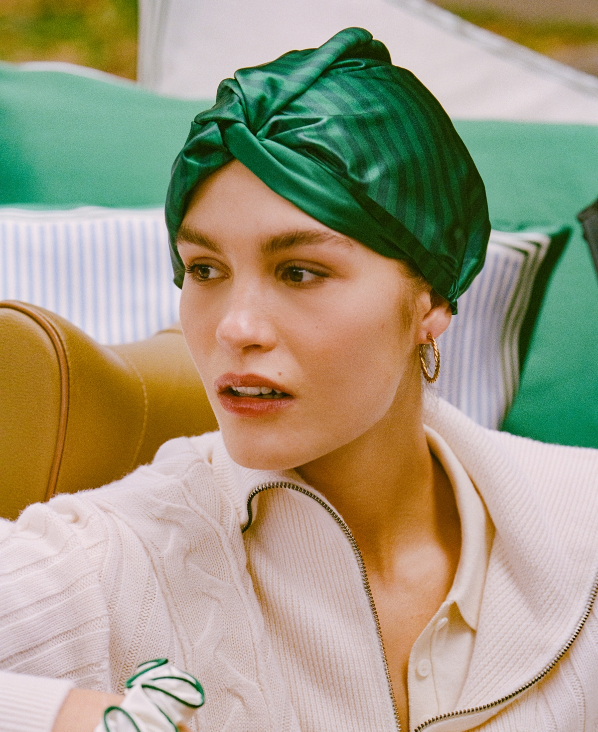 Slip Pure Silk Turban
