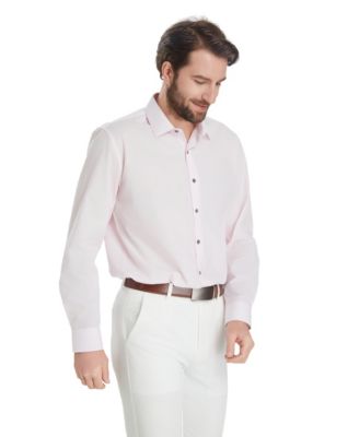 Men's Regular-Fit Solid Dress Shirt