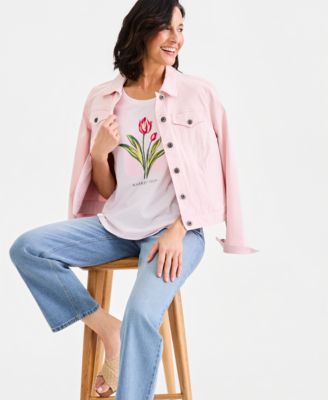 Women's Graphic Short-Sleeve Crewneck T-Shirt