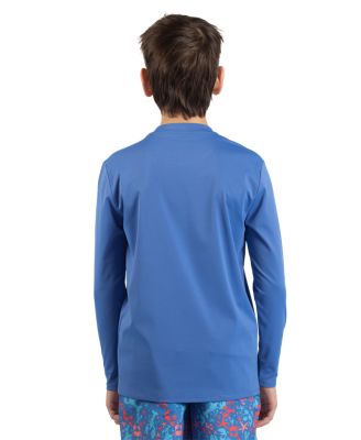 Boys Solid Long Sleeve Rashguard