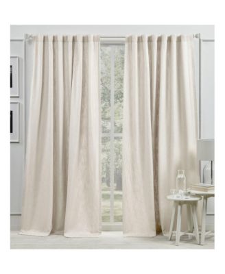 Vienna Light Filtering, Back Tab and Rod Pocket Single Curtain Panel
