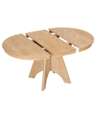  Vintage Extendable Dining Table (4-6 Person, 42-58 Inch