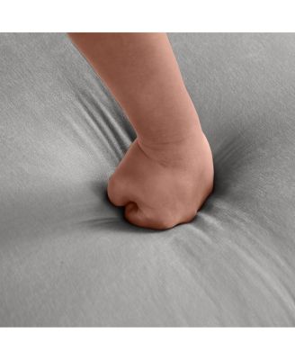  109" Contemporary L-Shaped Chenille Sectional Sofa with Storage Ottoman