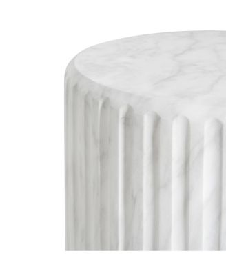 Streamdale Outdoor Cicci Carved Side Table