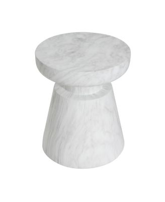 Streamdale Outdoor Ponti Travertine Side Table
