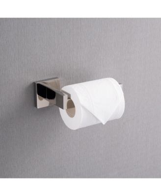 Stainless Steel 4- Piece Bathroom Hardware Set, Towel Bar, Toilet Paper Holder, Hand Towel Rack and Robe Hook