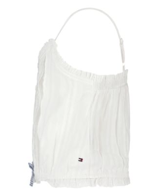 Girls' 7-16 Ruffle Trim Lace Cami Top