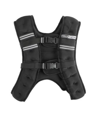 Weighted Vest for Running with Reflective Stripes and Elastic Straps