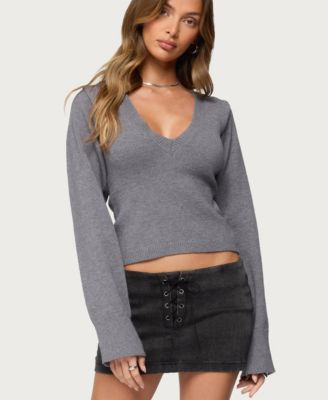 Women's Stacie V Neck Sweater