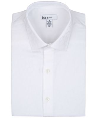 Men's Slim-Fit Leopard Print Dress Shirt