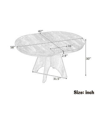 Vintage Extendable Dining Table