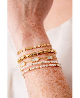 Peeps Pearlized Bunny Bracelet