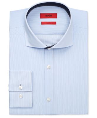 light blue striped dress shirt