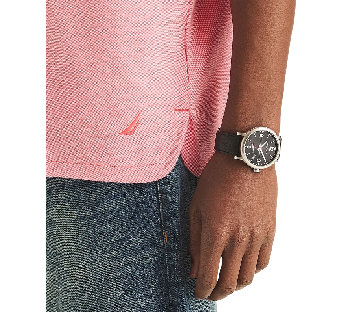 Nautica Men's Short-Sleeve Pique Polo Shirt