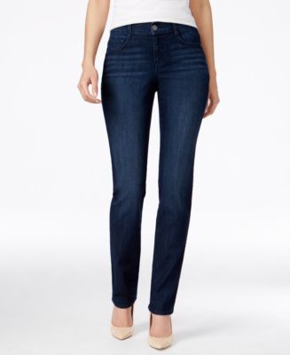 Style & Co. Tummy-Control Slim-Leg Jeans, Only at Macy's - Jeans ...