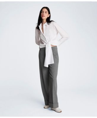 Women's Collared Long-Sleeve Shirt