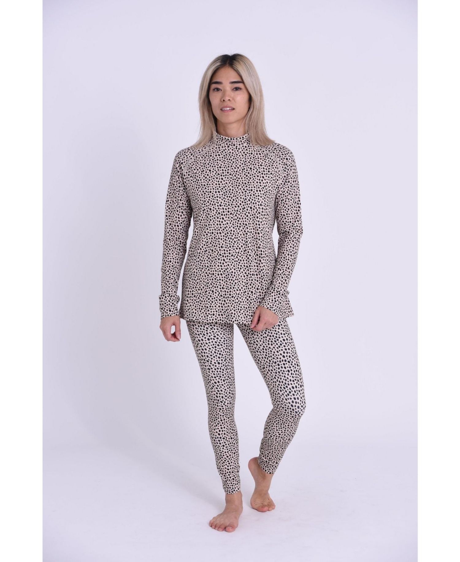 Women's High Neck Baselayer Top