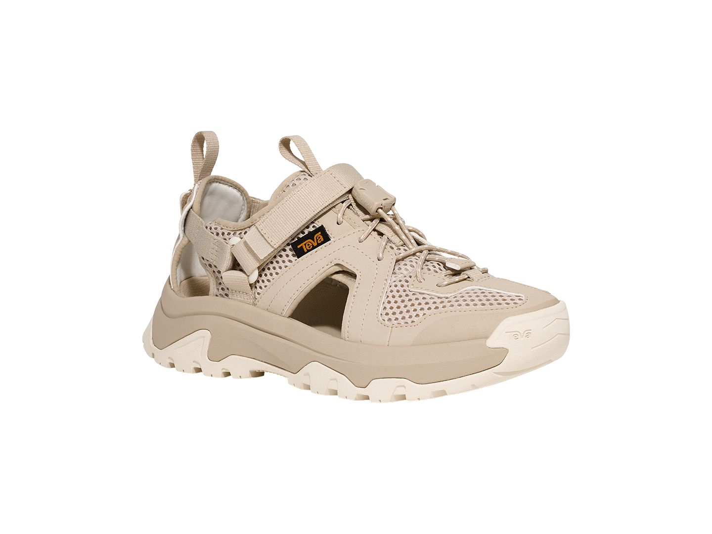 Женские сандалии Teva Hurricane XLT3 Closed-Toe Sandal, цвет: Устричный — фото 1
