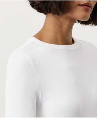 Women's Organic Cotton Perfect Rib Layering Long Sleeve