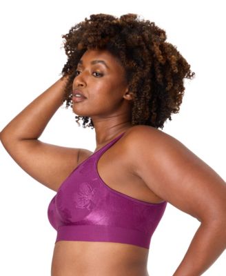 Women's Comfort Revolution ComfortFlex Fit Seamless Shaping Wireless Bra 3488