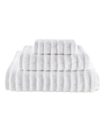 Subway Tile Textured Cotton 3-Pc. Bath Towel Set