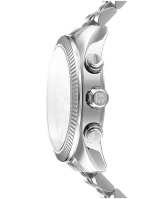 Men's Chronograph Green Dial Stainless Steel Bracelet Watch, 42mm