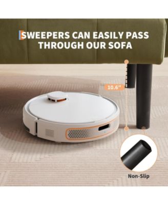 75.5” Convertible Futon Sofa Bed, Linen Flannel Small Couch Sofa with Wood Legs & 700lbs Capacity, Adjustable Folding Loveseat