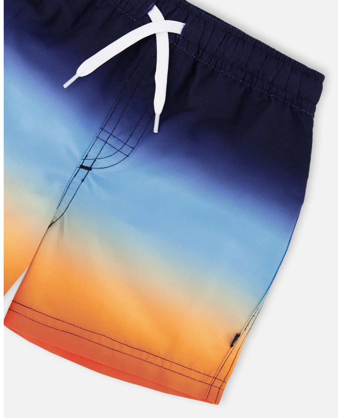 Deux par Boys Swim Trunks Gradient