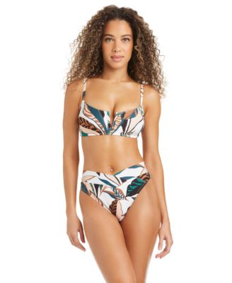 Women's Safari Chic V-Wire Over-The-Shoulder Bralette
