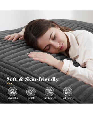  Large Corduroy Bean Bag Lounger with Removable Cover