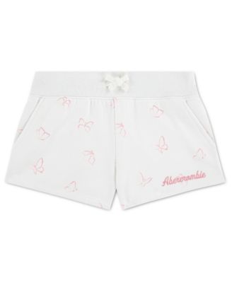 Girls' Printed Fleece Shorts