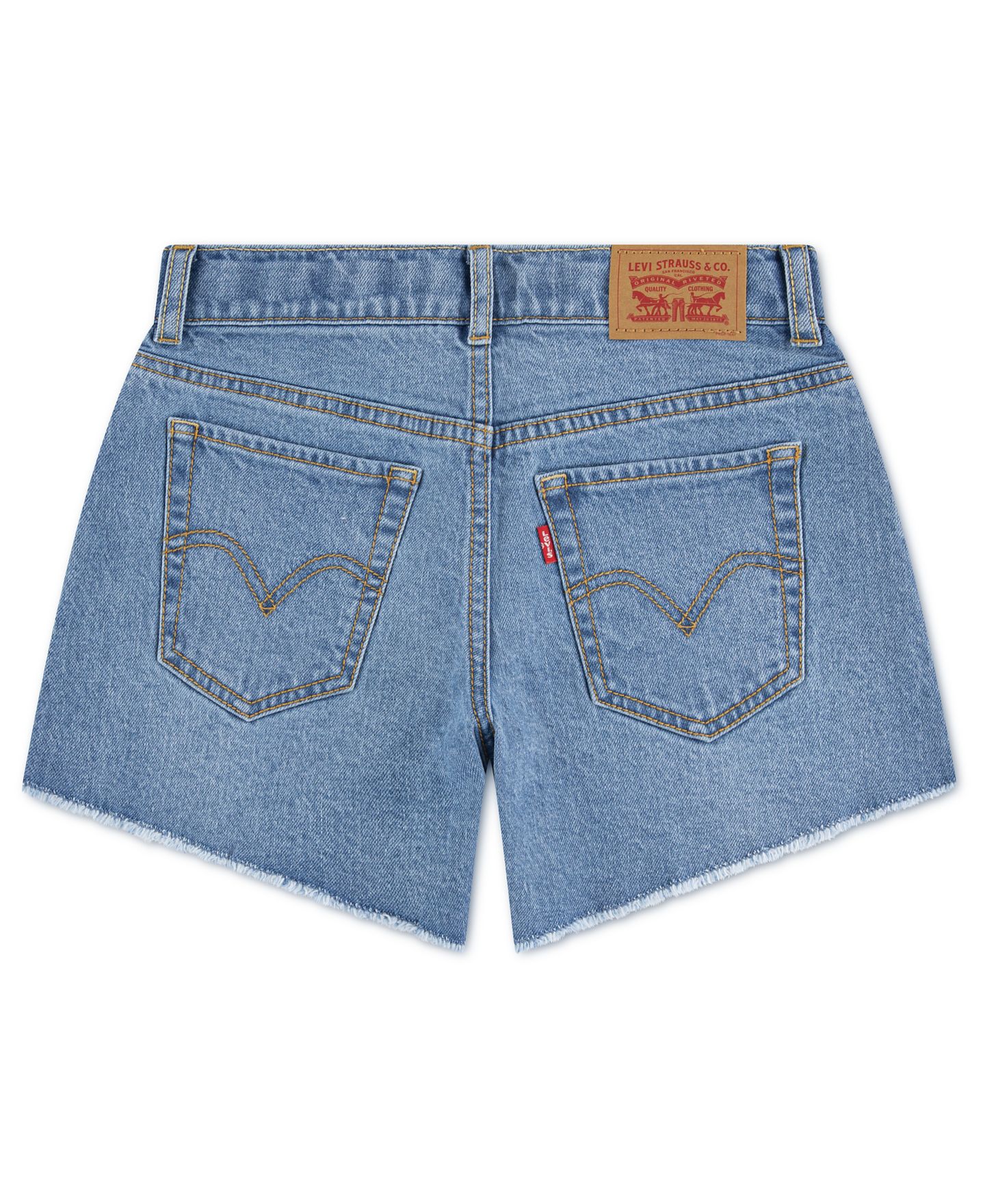 Шорты Levi's A-Line Shorts для девочек, цвет: Hollow Days — фото 7