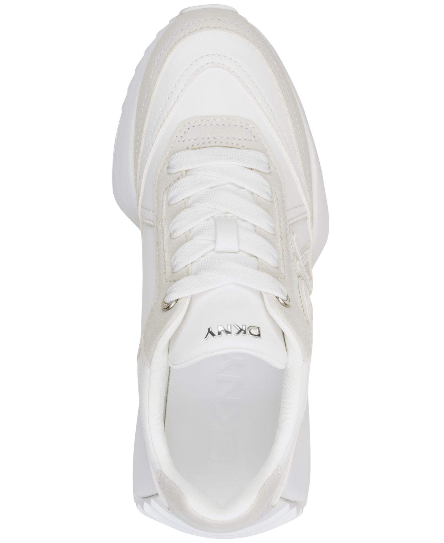 Женские кроссовки DKNY Nivardi Lace-Up, цвет: Белый — фото 4