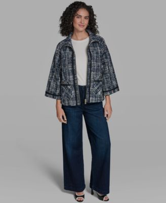 Women's Zip front A-line Jacket