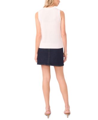 Women's Sequin Crewneck Tank Top