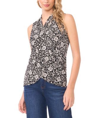 Women's Sleeveless Wrap Top